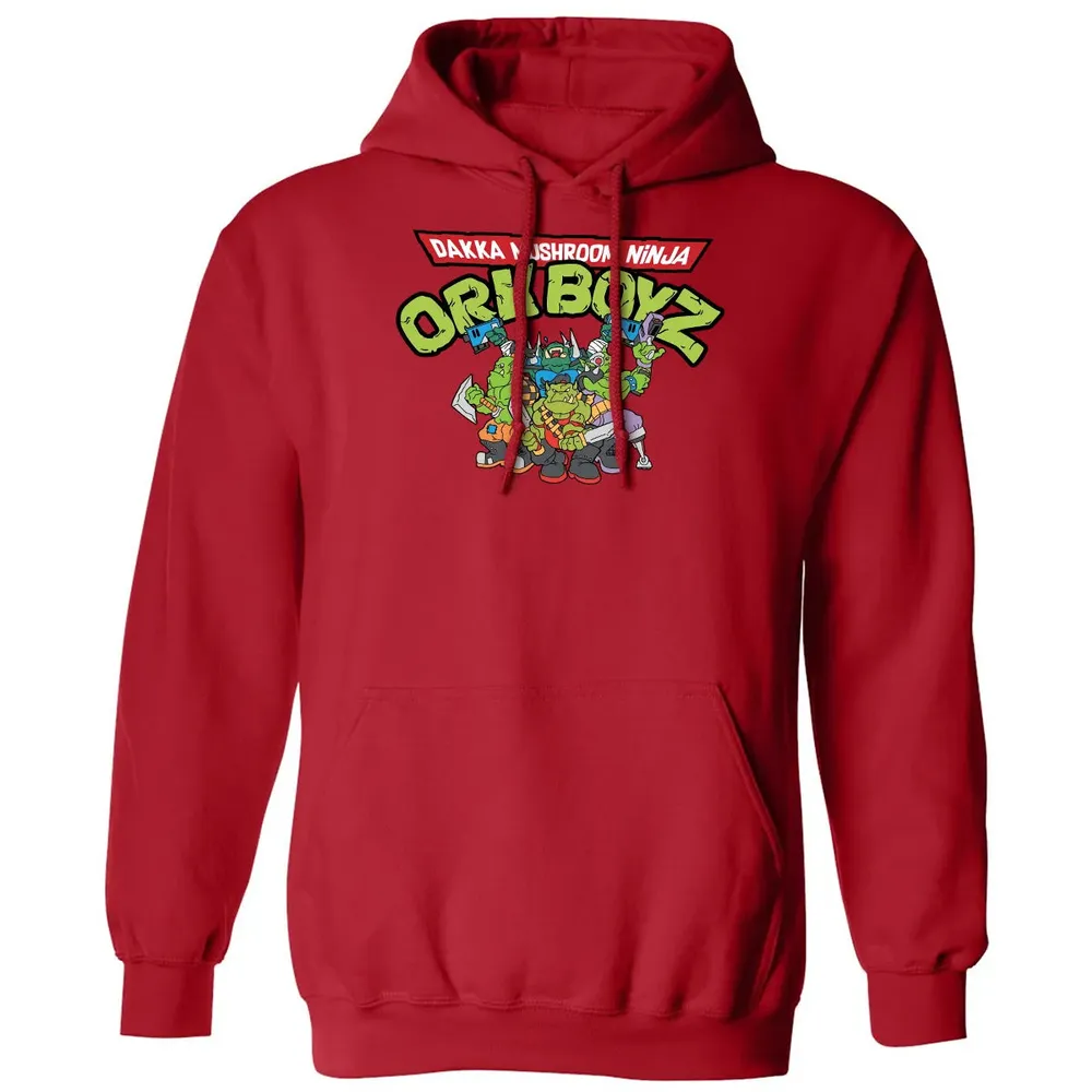 Dakka Mushroom Ninja Orkboyz Classic Unisex Hoodie - 5