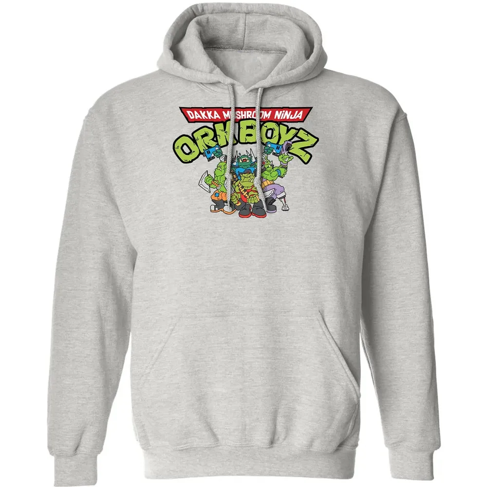 Dakka Mushroom Ninja Orkboyz Classic Unisex Hoodie - 8