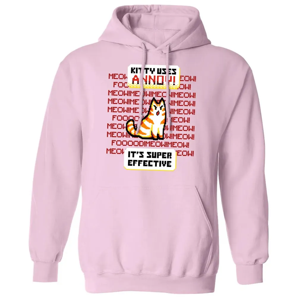 Kitty Uses Annoy Classic Unisex Hoodie - 3