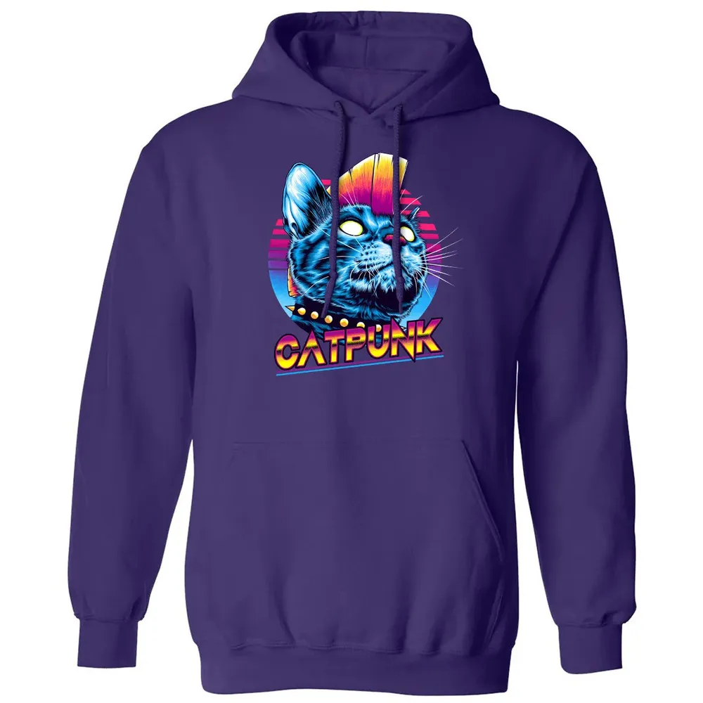 CatPunk Classic Unisex Hoodie - 6