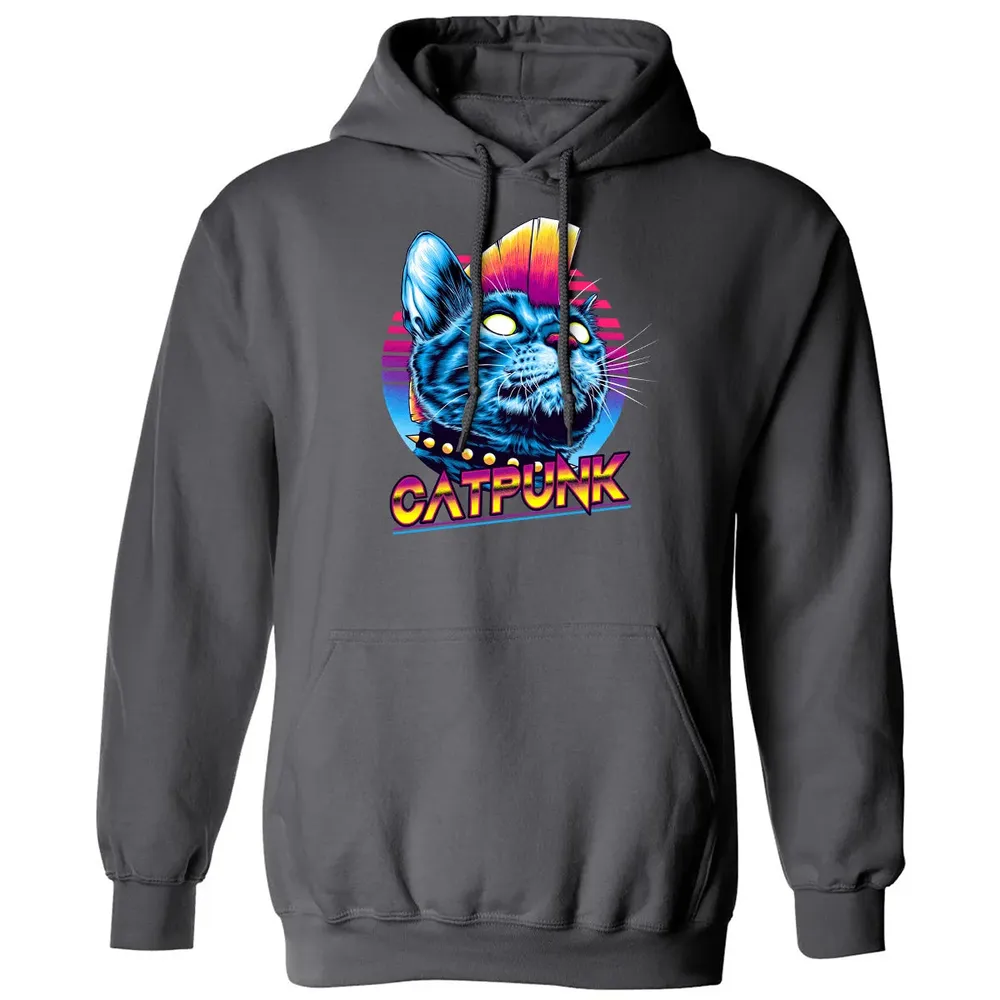 CatPunk Classic Unisex Hoodie - 7