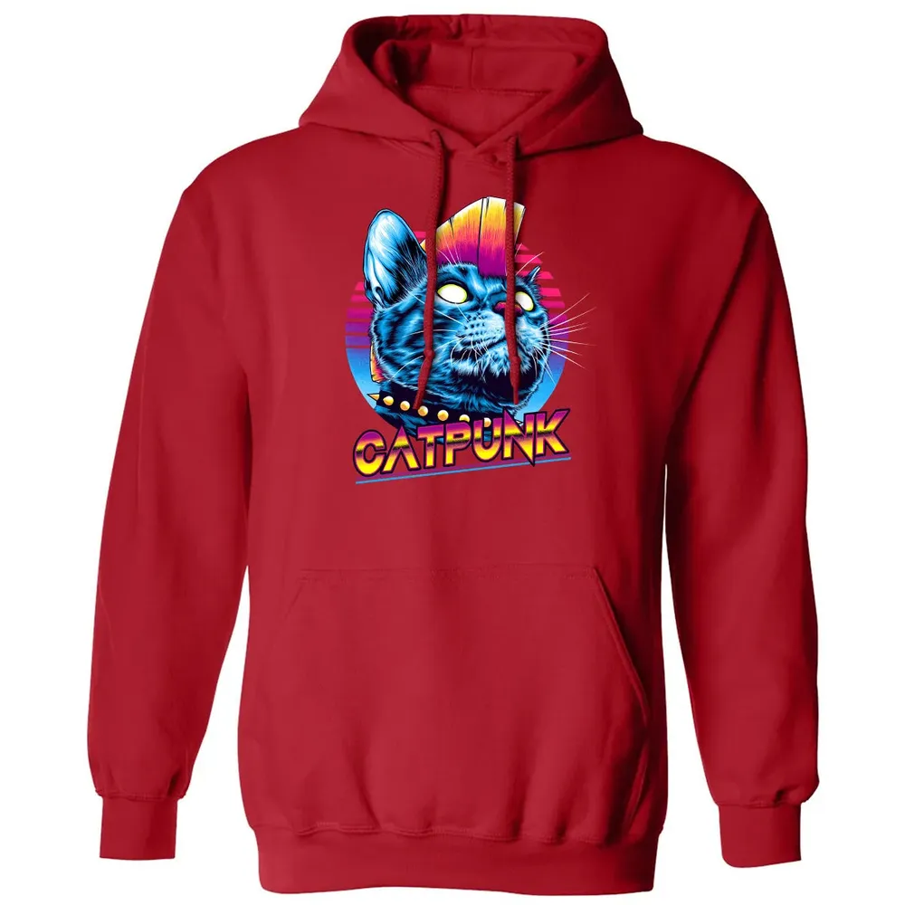 CatPunk Classic Unisex Hoodie - 5