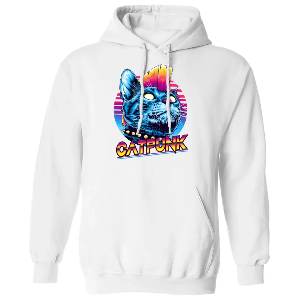 CatPunk Classic Unisex Hoodie - 11