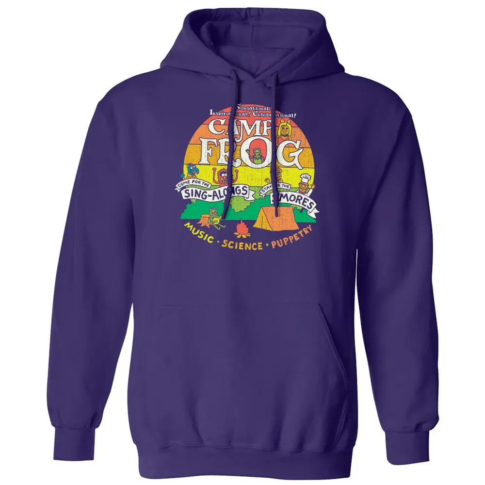 Camp Frog Sing Along Classic Unisex Hoodie - 6