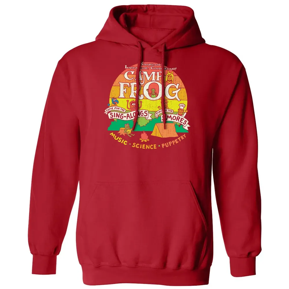 Camp Frog Sing Along Classic Unisex Hoodie - 5