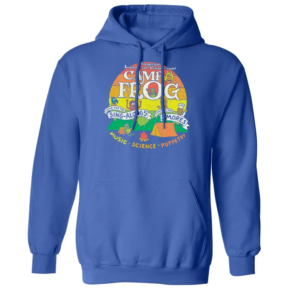 Camp Frog Sing Along Classic Unisex Hoodie - 9