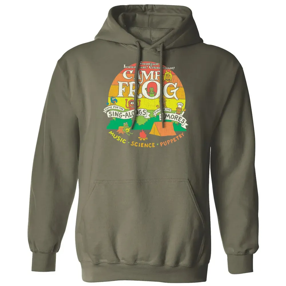 Camp Frog Sing Along Classic Unisex Hoodie - 4