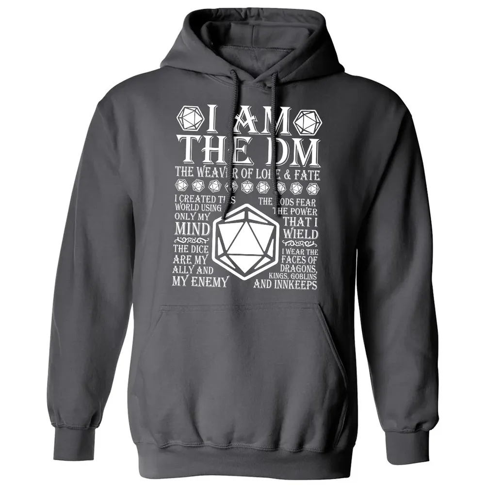 I Am The DM The Weaver Of Lore And Fate Classic Unisex Hoodie - 7