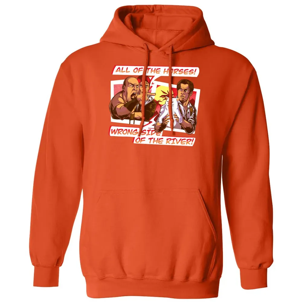 All Of The Horses! Wrong Side Of The River! Classic Unisex Hoodie - 10
