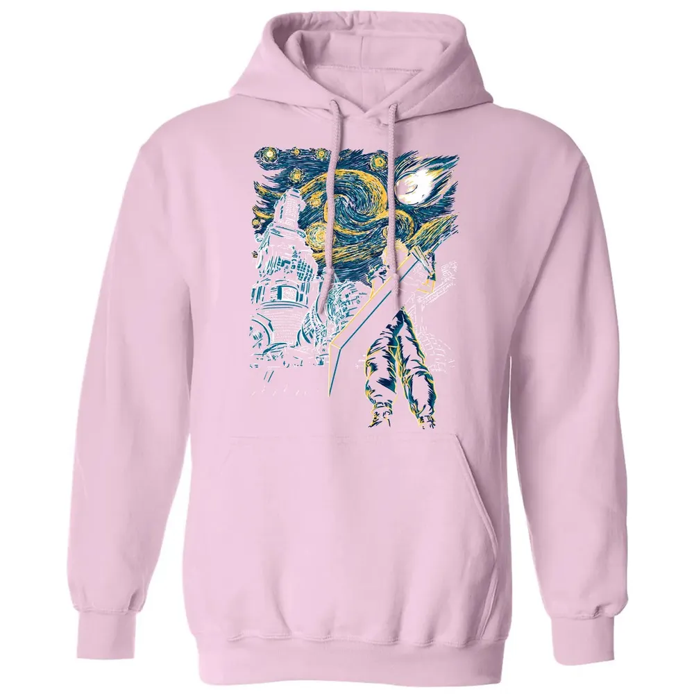 FF 7 Starry Night Classic Unisex Hoodie - 3