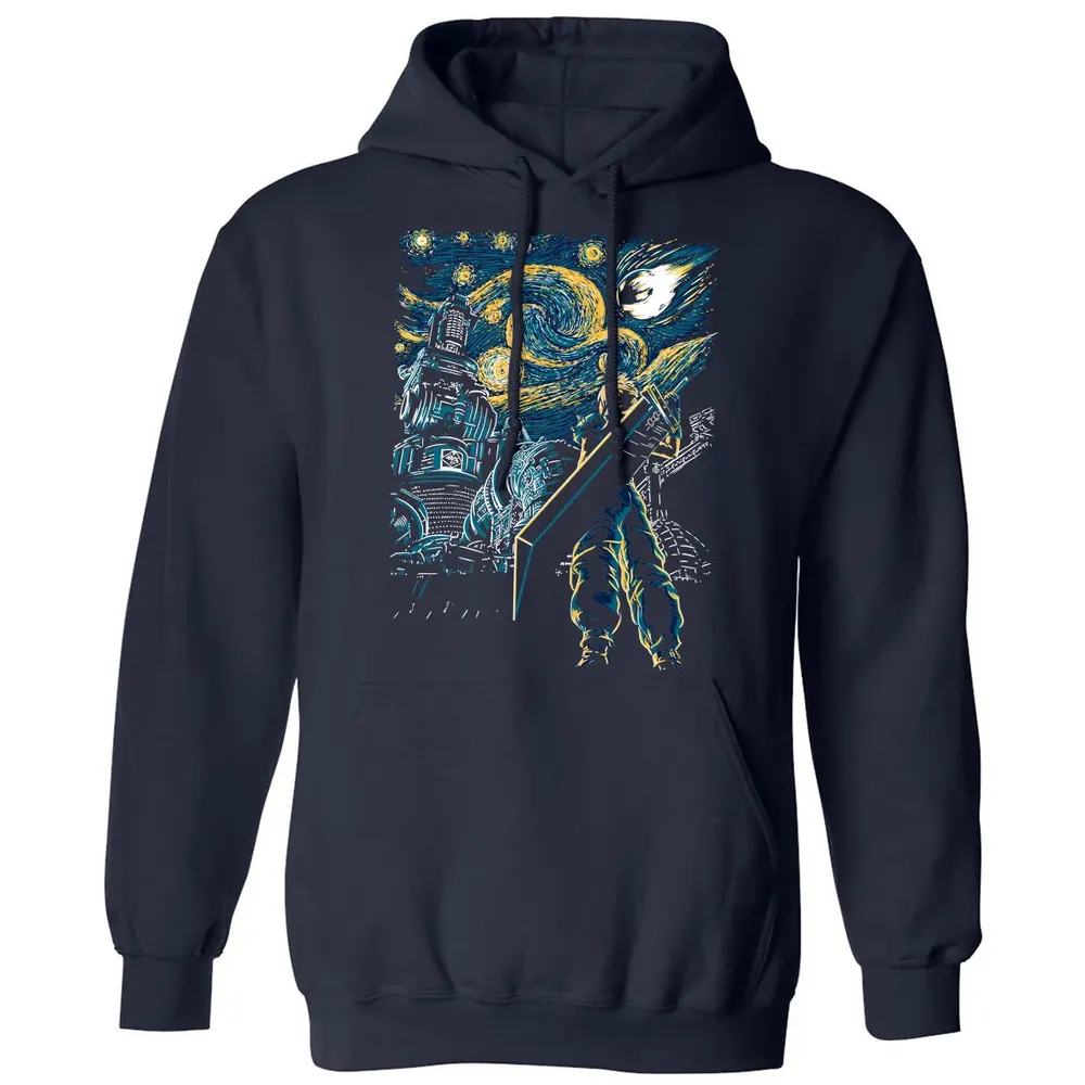 FF 7 Starry Night Classic Unisex Hoodie - 2