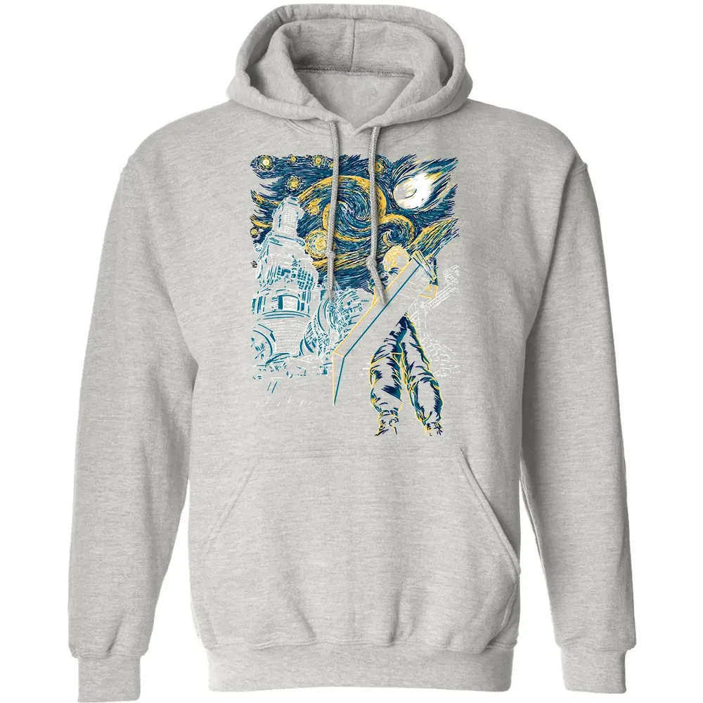 FF 7 Starry Night Classic Unisex Hoodie - 8