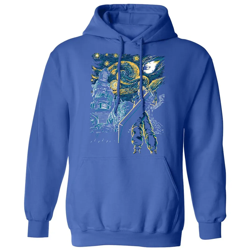 FF 7 Starry Night Classic Unisex Hoodie - 9