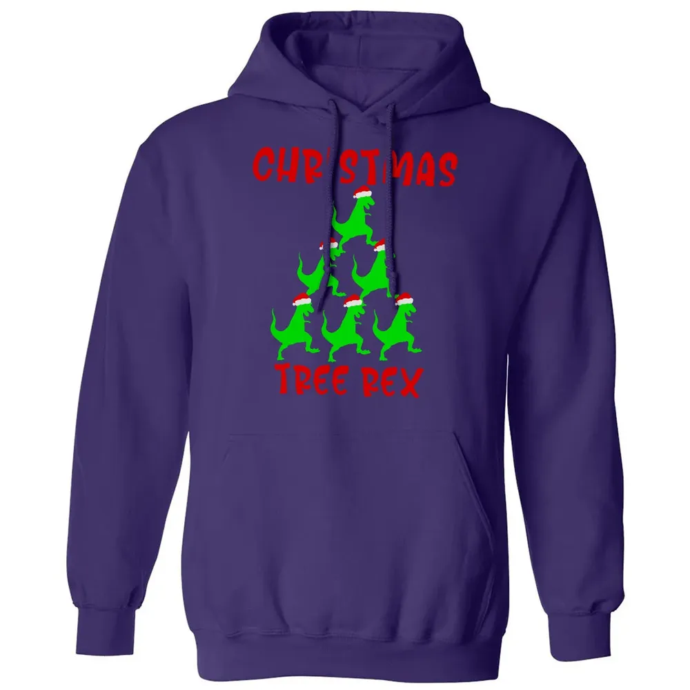 Christmas tree rex Classic Unisex Hoodie - 6