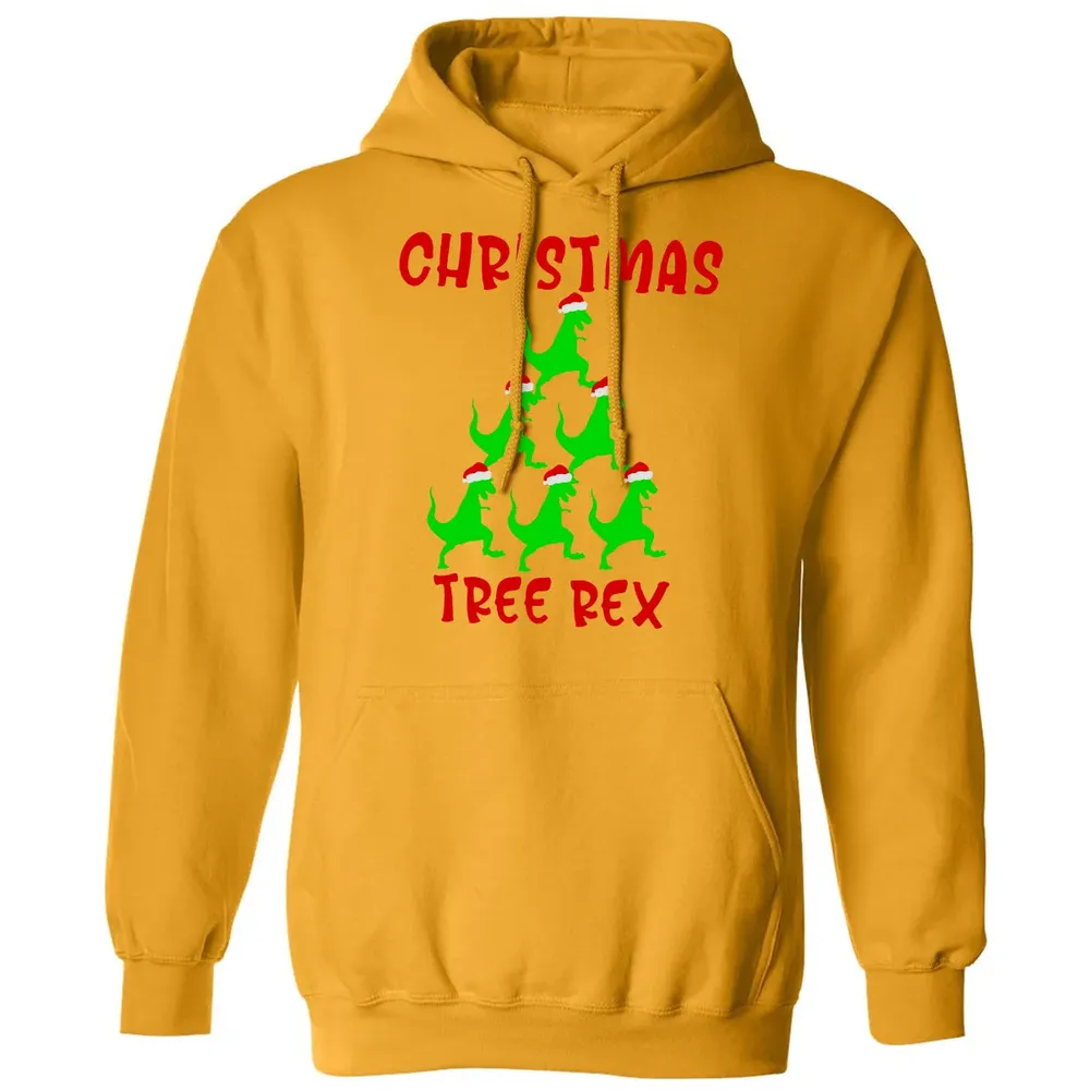 Christmas tree rex Classic Unisex Hoodie - 12