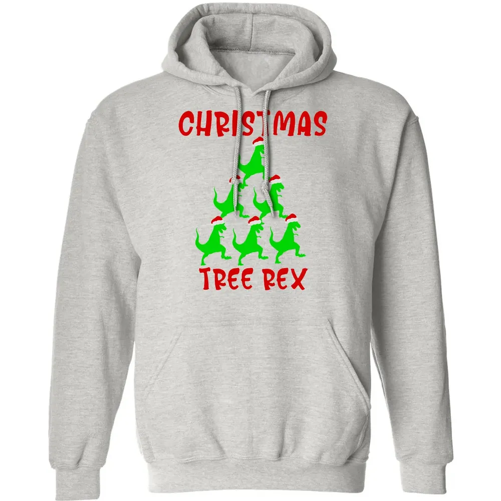 Christmas tree rex Classic Unisex Hoodie - 8