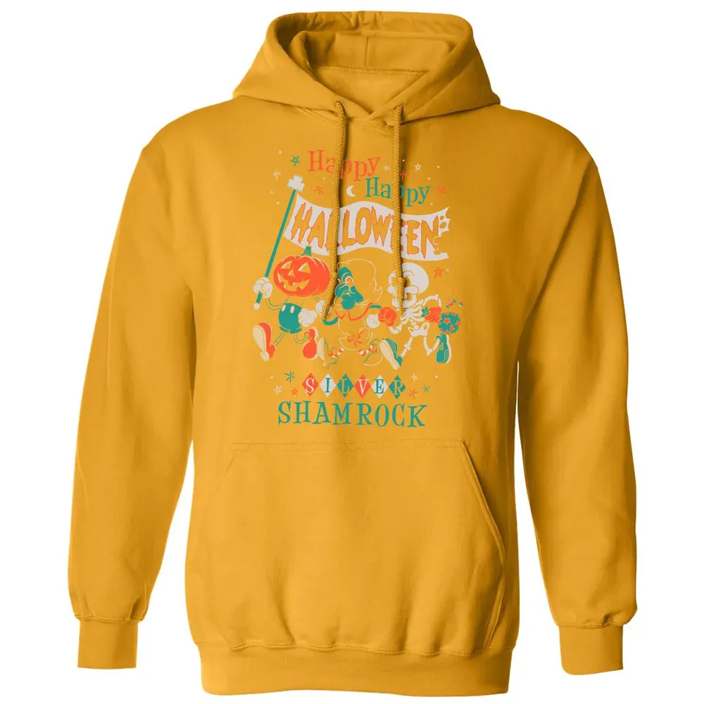 Silver Shamrock - Creepy Cute Pumpkin Classic Unisex Hoodie - 12
