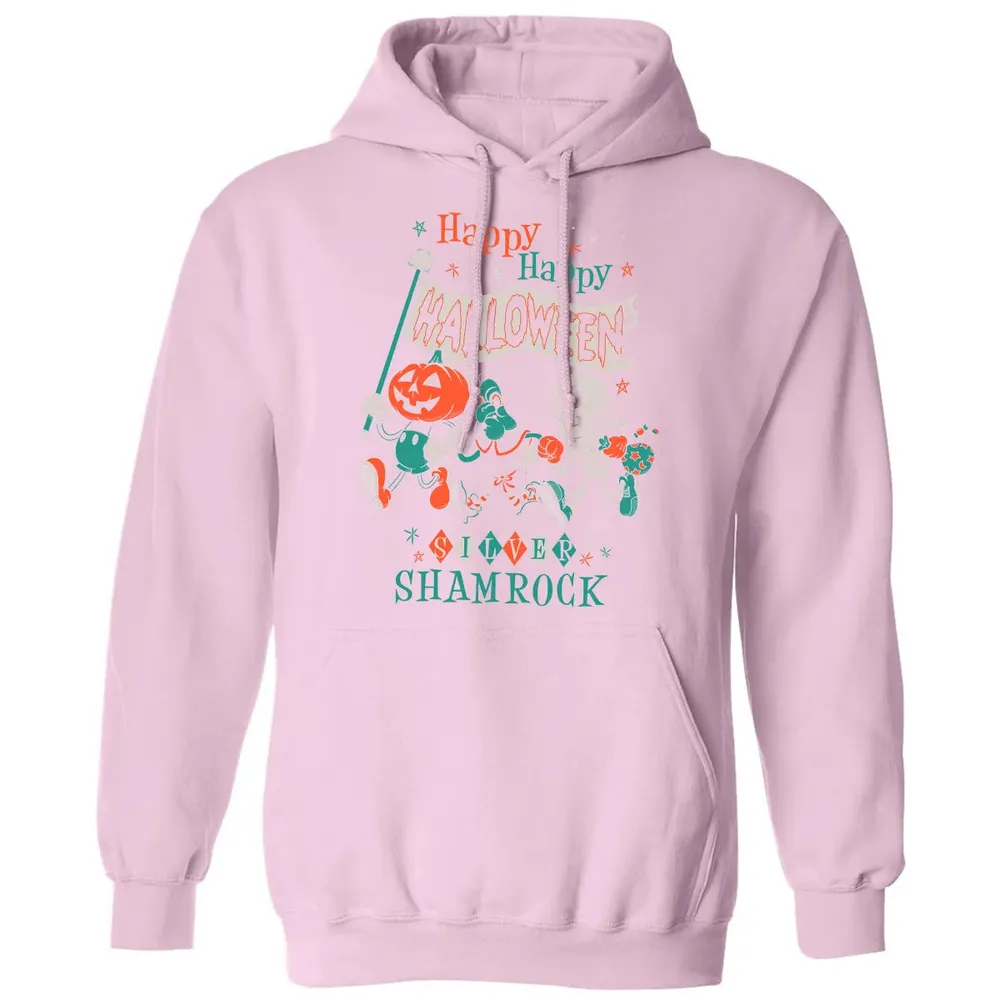 Silver Shamrock - Creepy Cute Pumpkin Classic Unisex Hoodie - 3