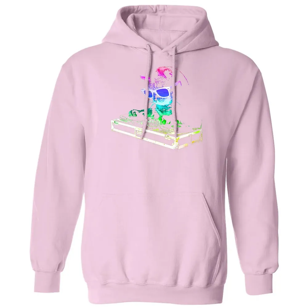 HOUSE CAT (Rainbow DJ Cat Kitty) Classic Unisex Hoodie - 3