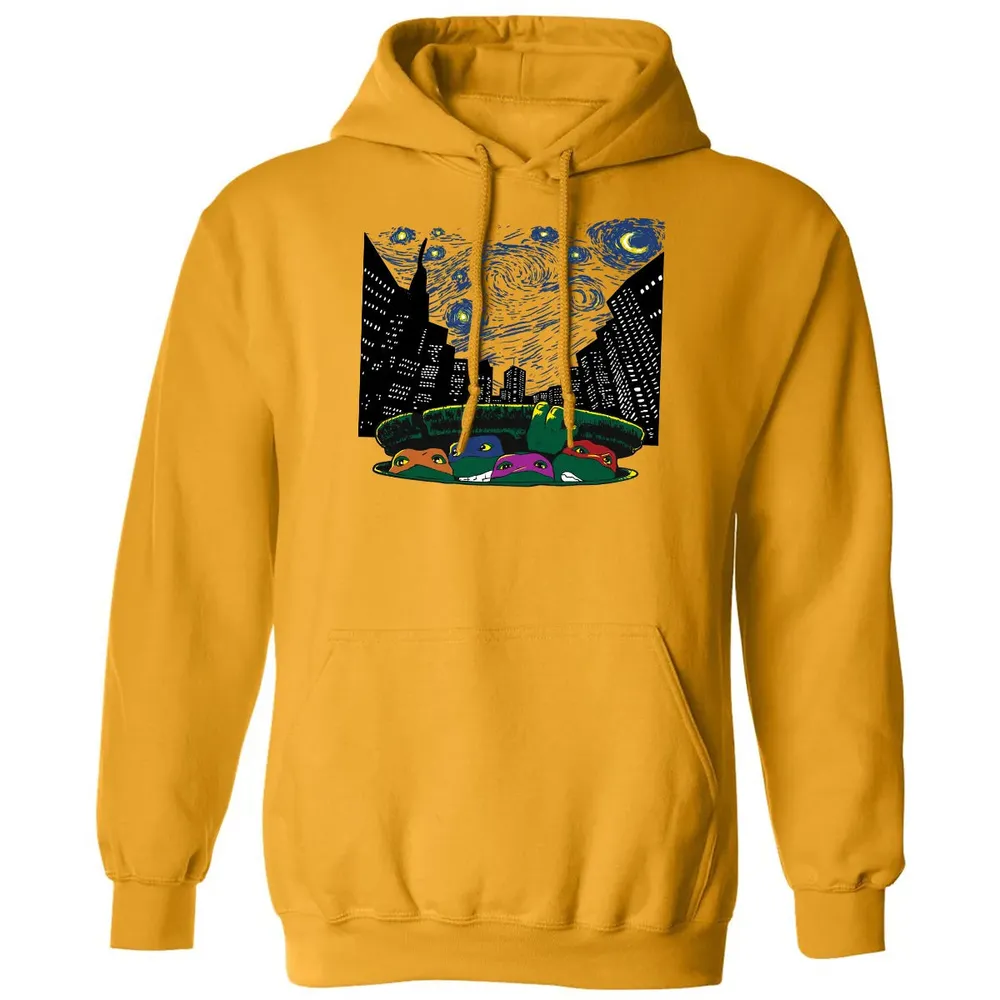 Starry City Night Classic Unisex Hoodie - 12