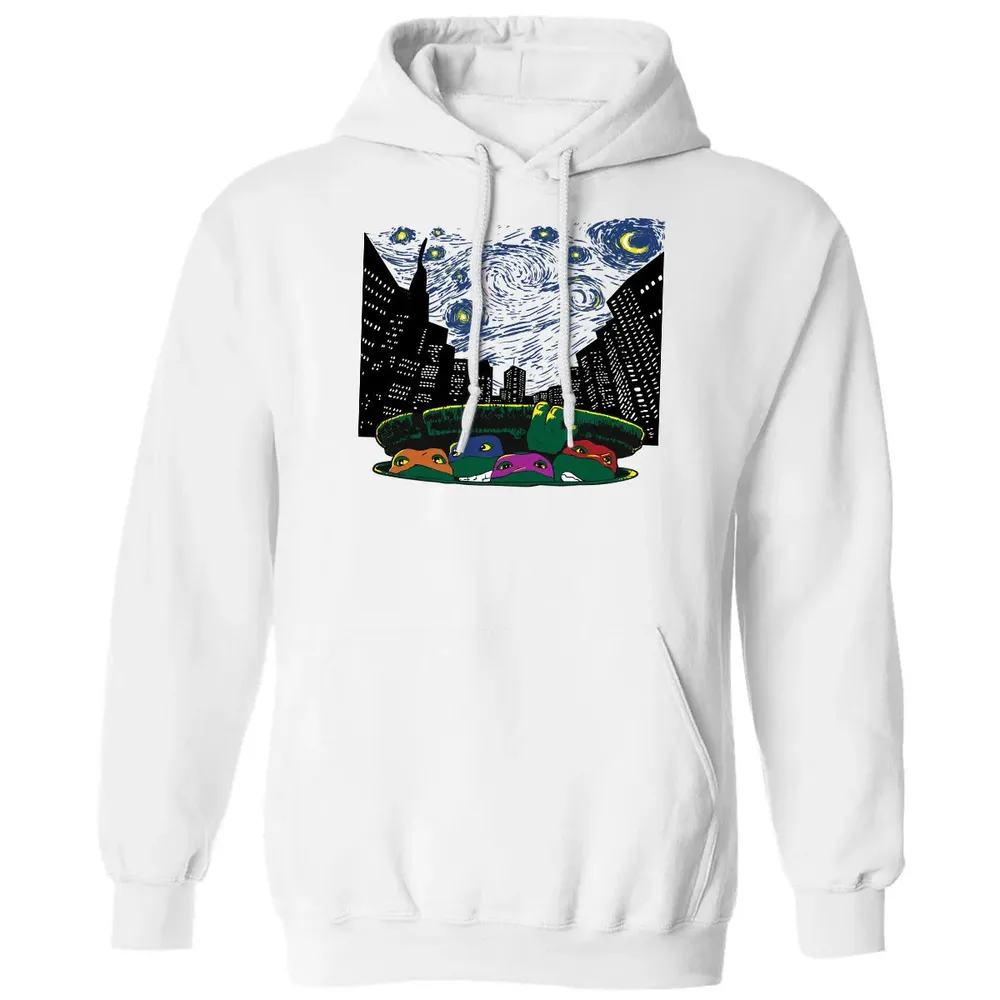 Starry City Night Classic Unisex Hoodie - 11