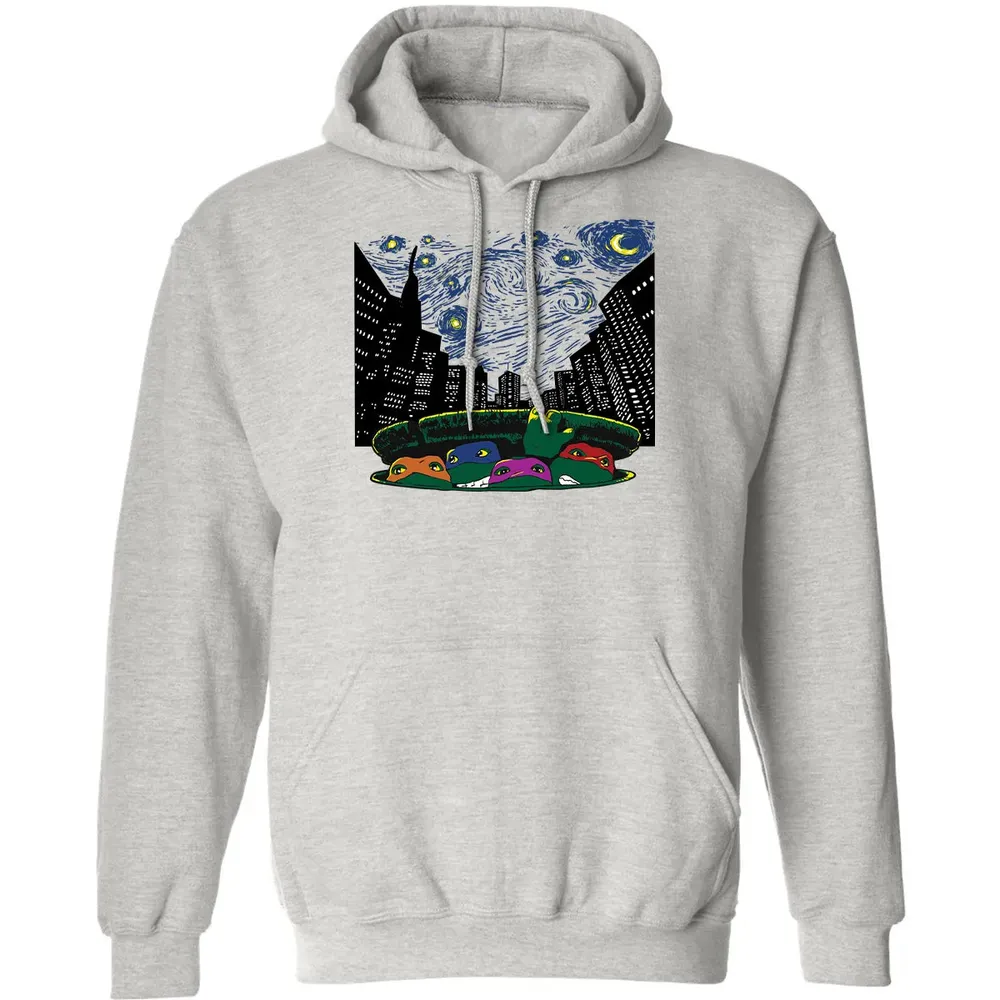 Starry City Night Classic Unisex Hoodie - 8