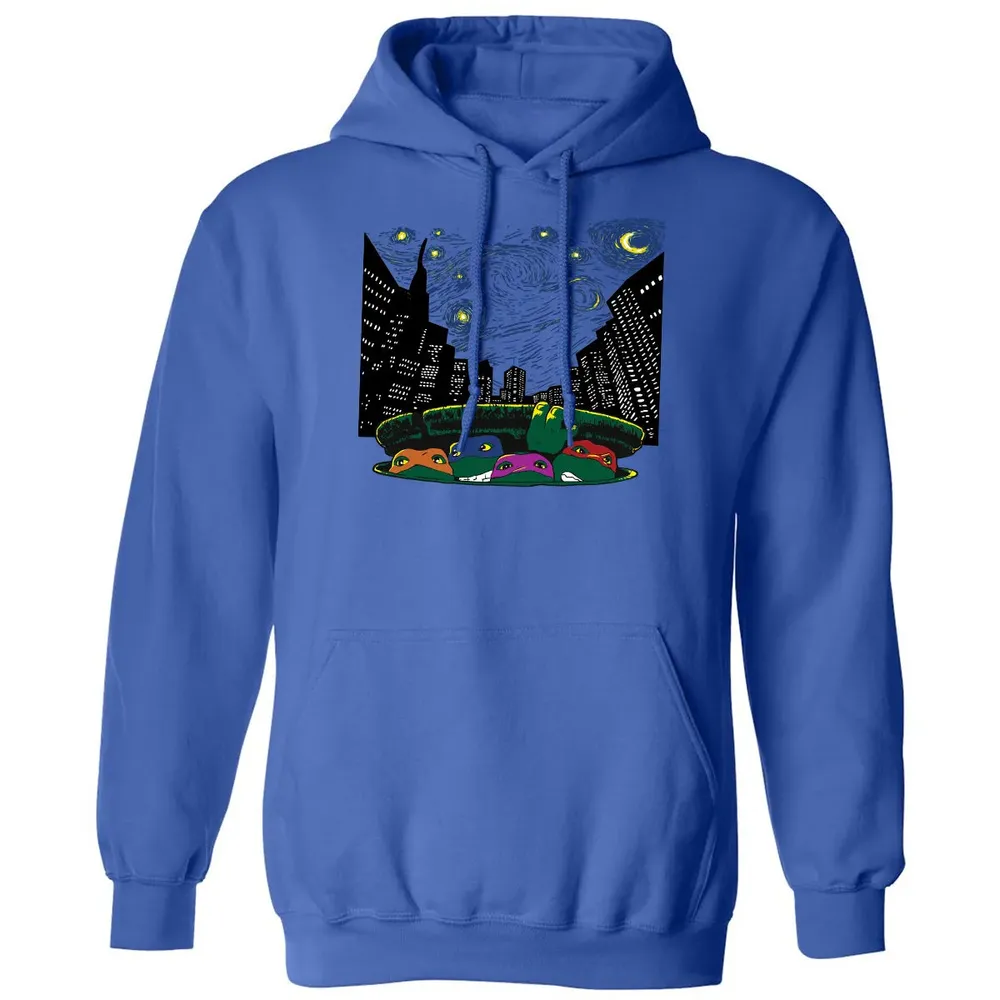 Starry City Night Classic Unisex Hoodie - 9