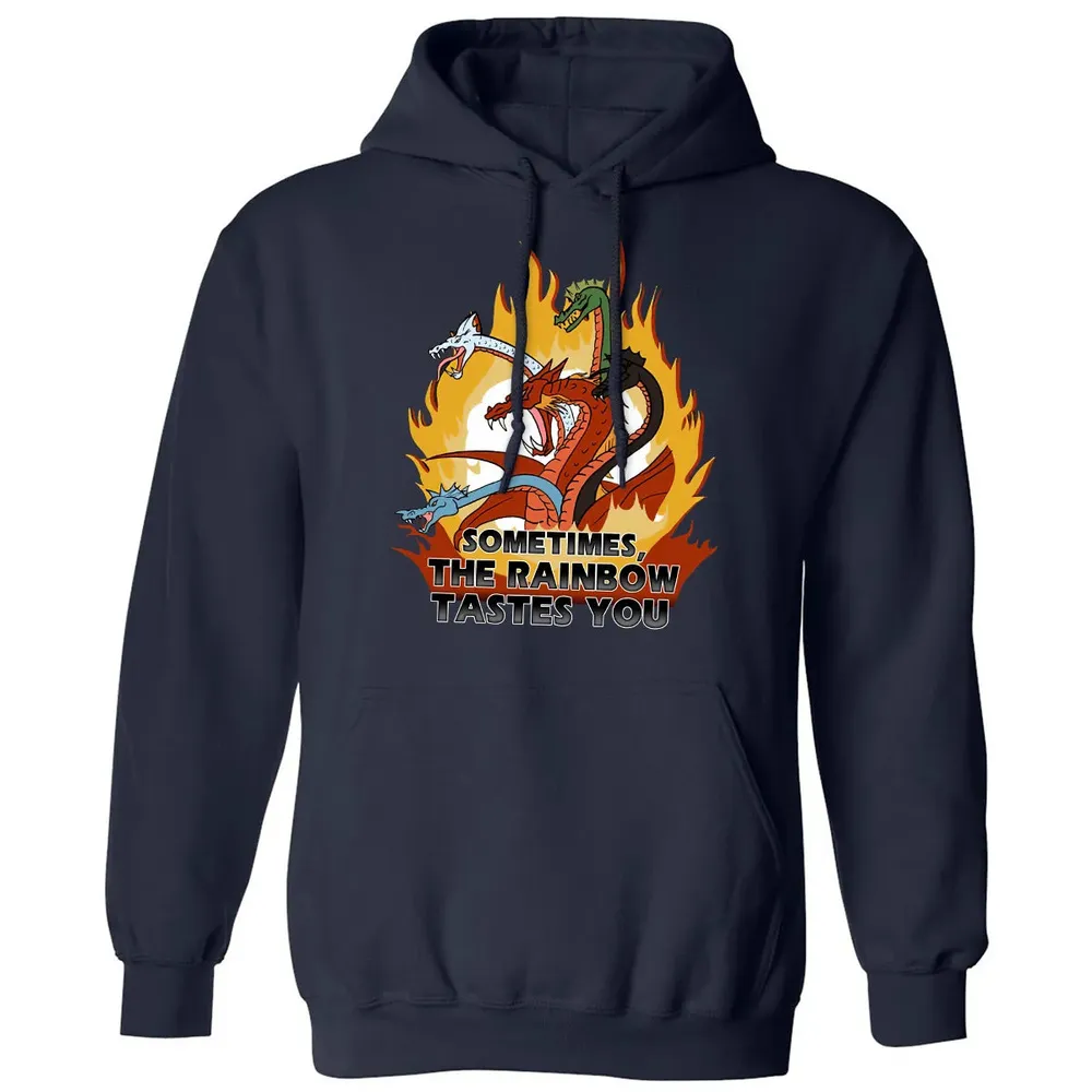 Sometimes The Rainbow Tastes You Classic Unisex Hoodie - 2