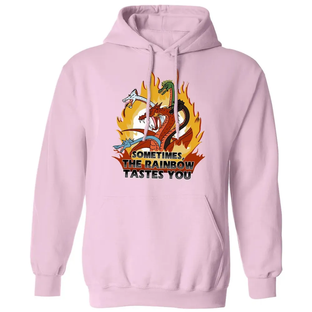 Sometimes The Rainbow Tastes You Classic Unisex Hoodie - 3