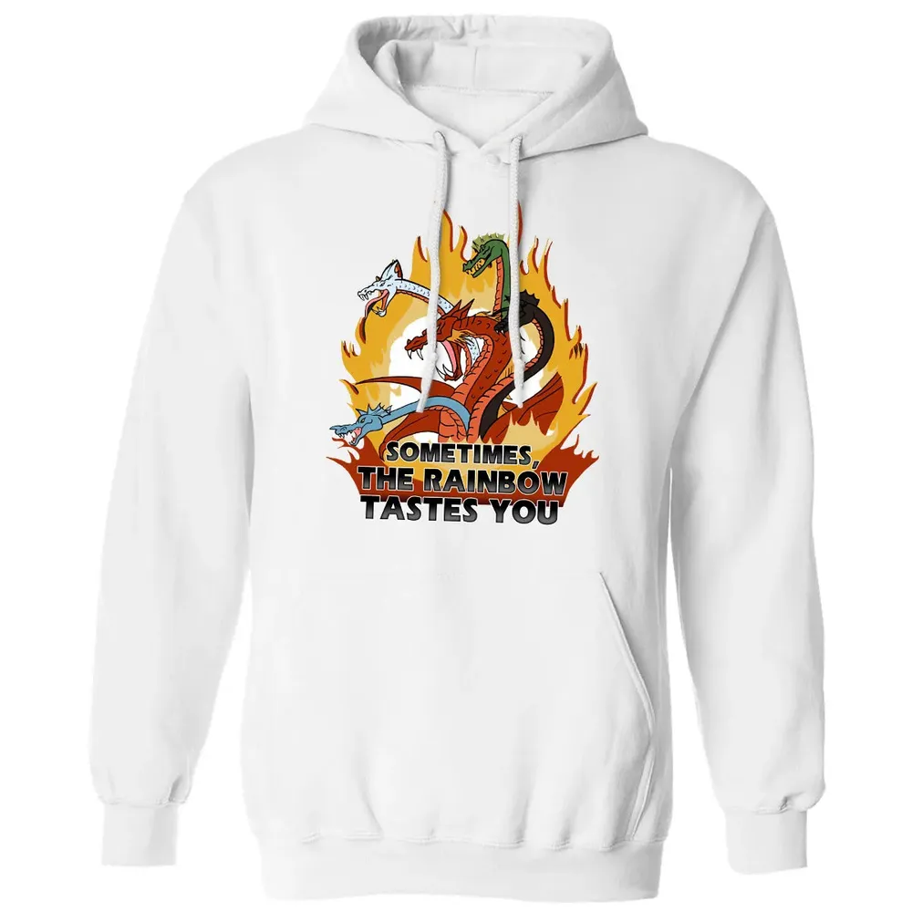 Sometimes The Rainbow Tastes You Classic Unisex Hoodie - 11