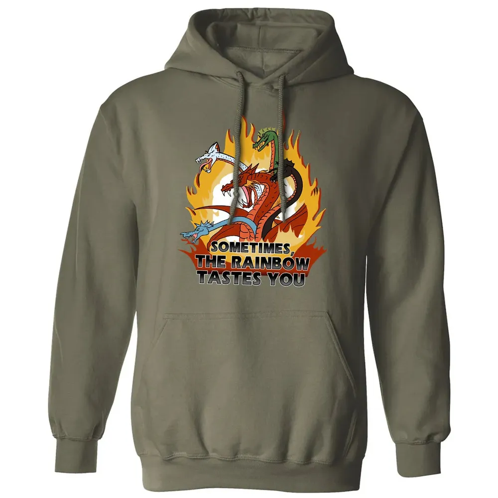 Sometimes The Rainbow Tastes You Classic Unisex Hoodie - 4