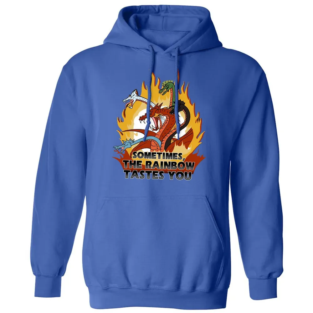 Sometimes The Rainbow Tastes You Classic Unisex Hoodie - 9