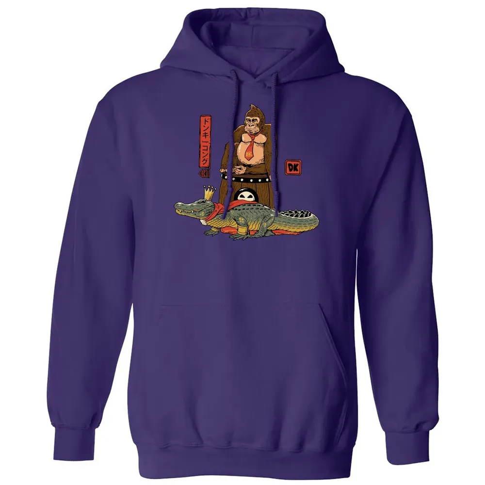 The Crocodile and the Gorilla Classic Unisex Hoodie - 6