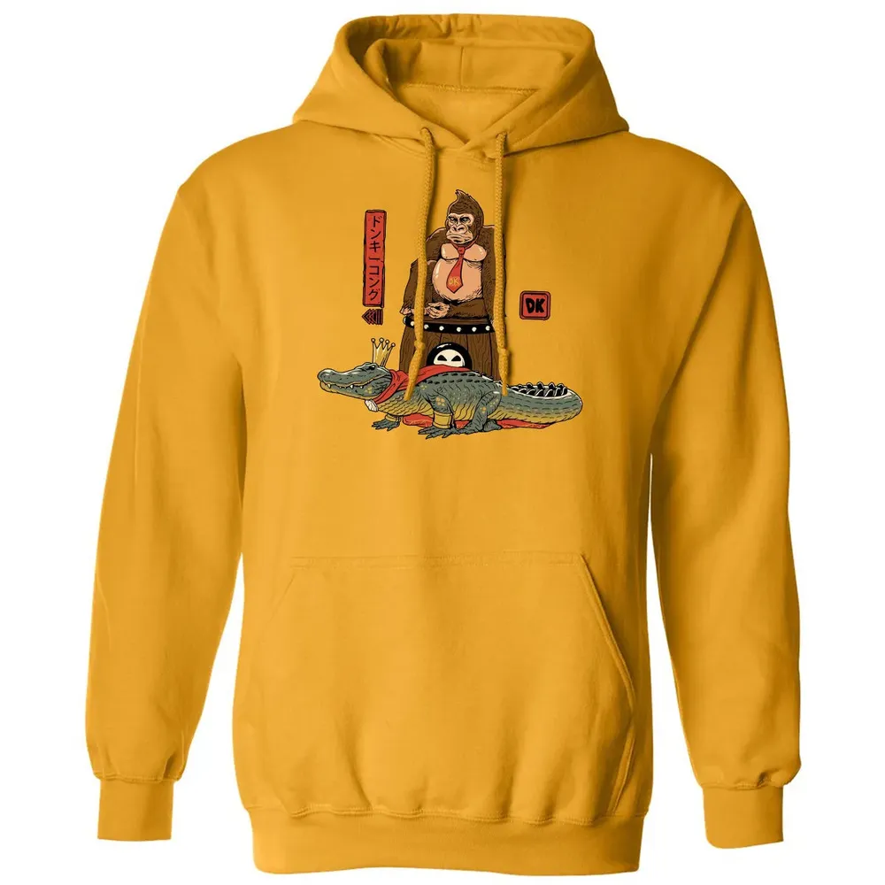 The Crocodile and the Gorilla Classic Unisex Hoodie - 12