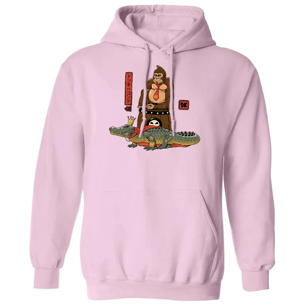 The Crocodile and the Gorilla Classic Unisex Hoodie - 3