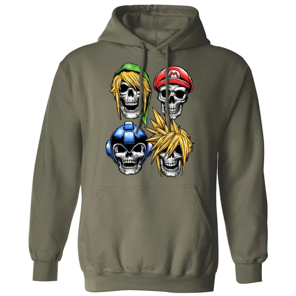 Skull Game Classic Unisex Hoodie - 4