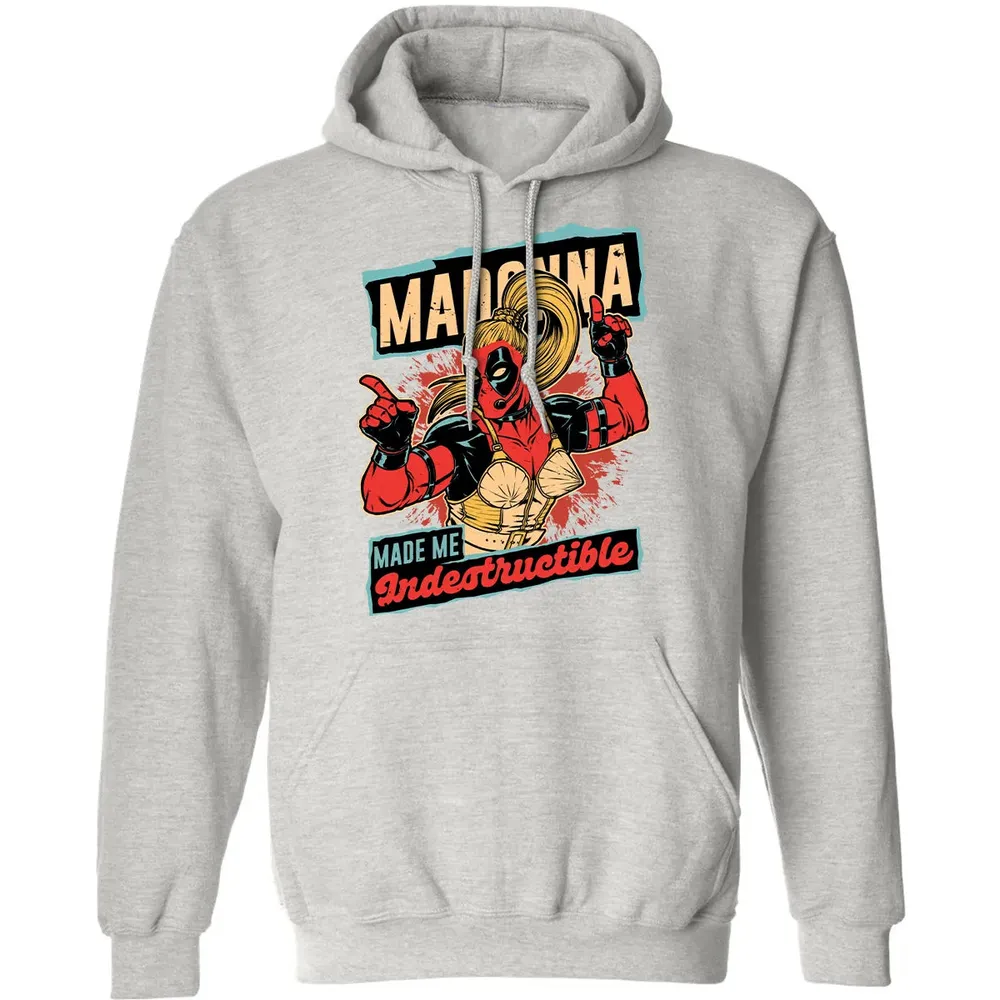 Madonna Made Me Indestructible Classic Unisex Hoodie - 8