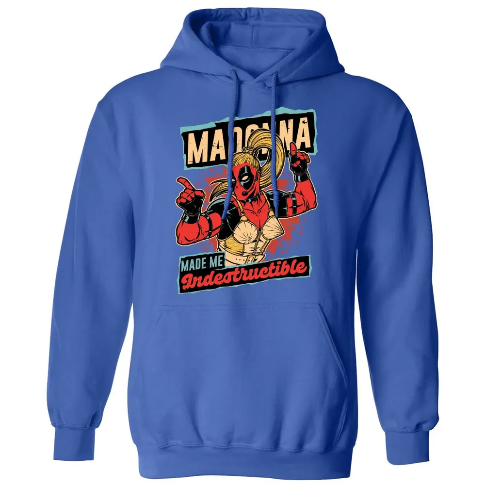 Madonna Made Me Indestructible Classic Unisex Hoodie - 9