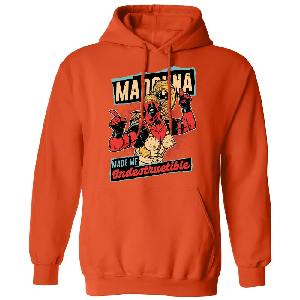 Madonna Made Me Indestructible Classic Unisex Hoodie - 10