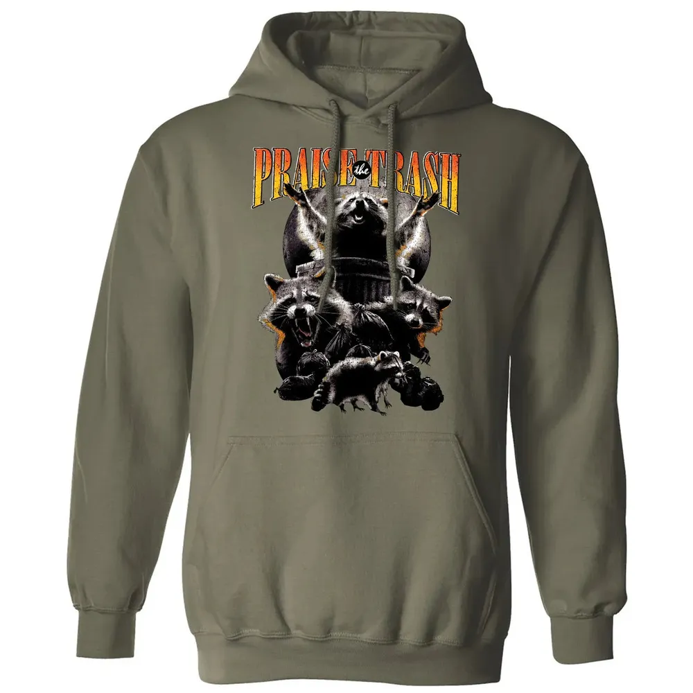 Praise The Trash Classic Unisex Hoodie - 4