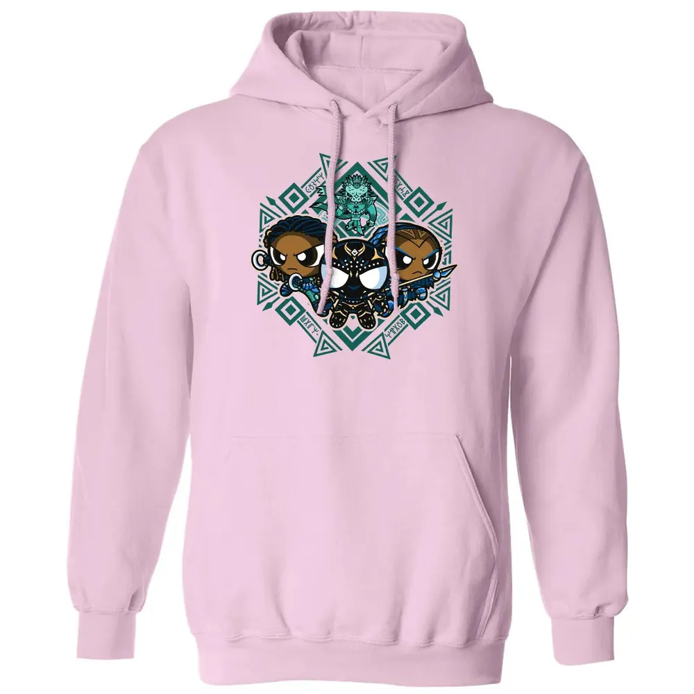Pantherpuff Girls Classic Unisex Hoodie - 3