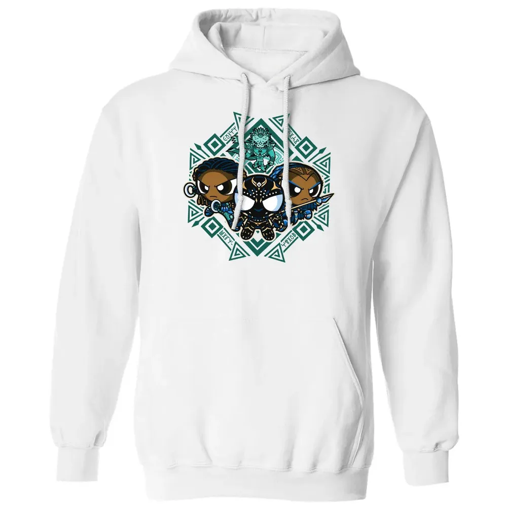 Pantherpuff Girls Classic Unisex Hoodie - 11