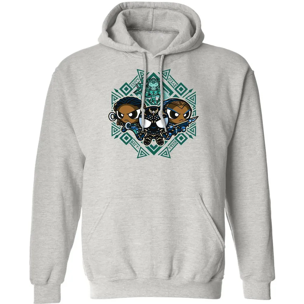 Pantherpuff Girls Classic Unisex Hoodie - 8
