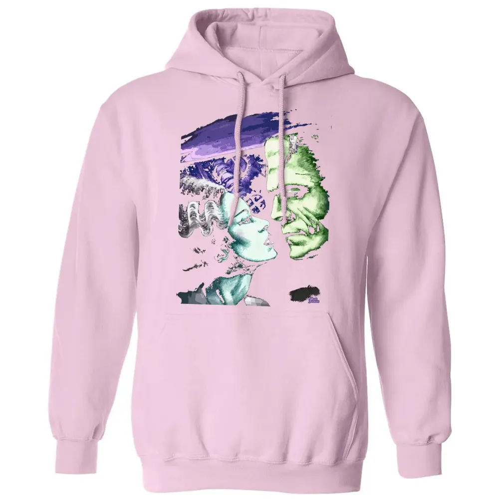 Bride & Frankie Monsters in Love Classic Unisex Hoodie - 3