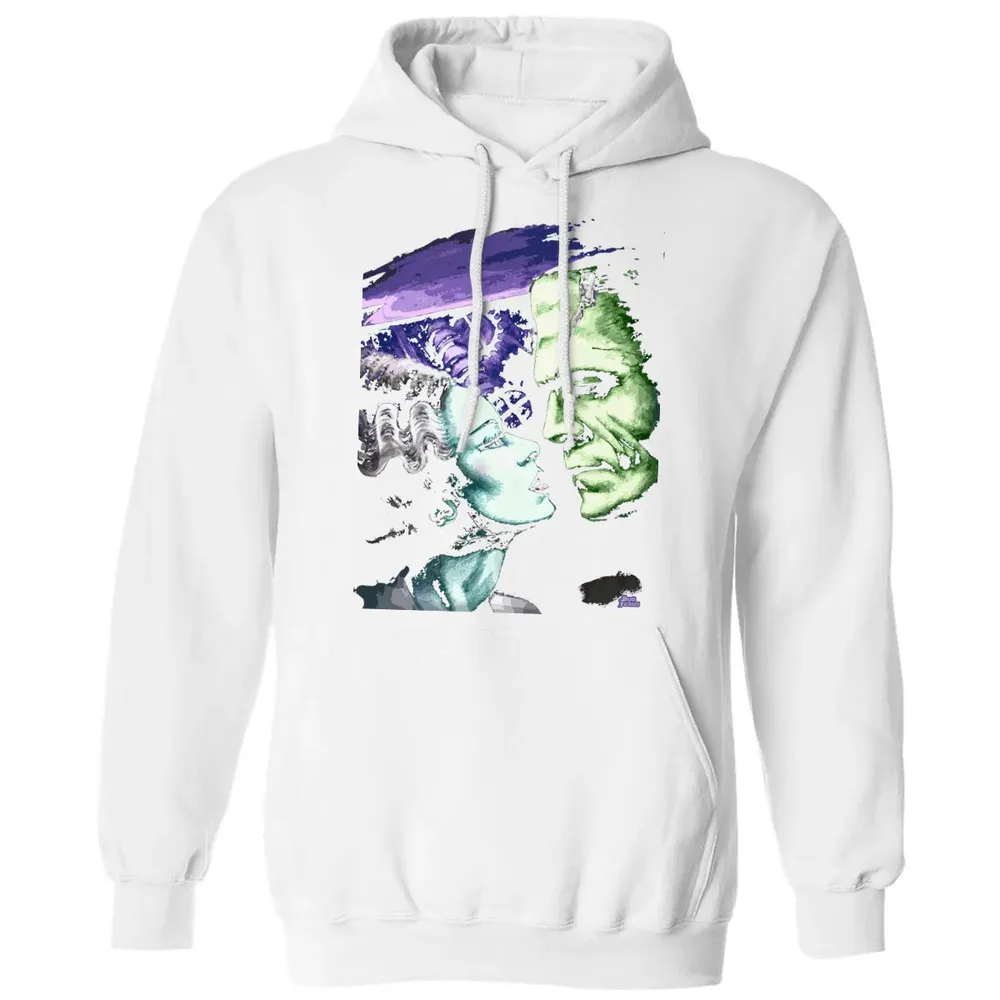 Bride & Frankie Monsters in Love Classic Unisex Hoodie - 11