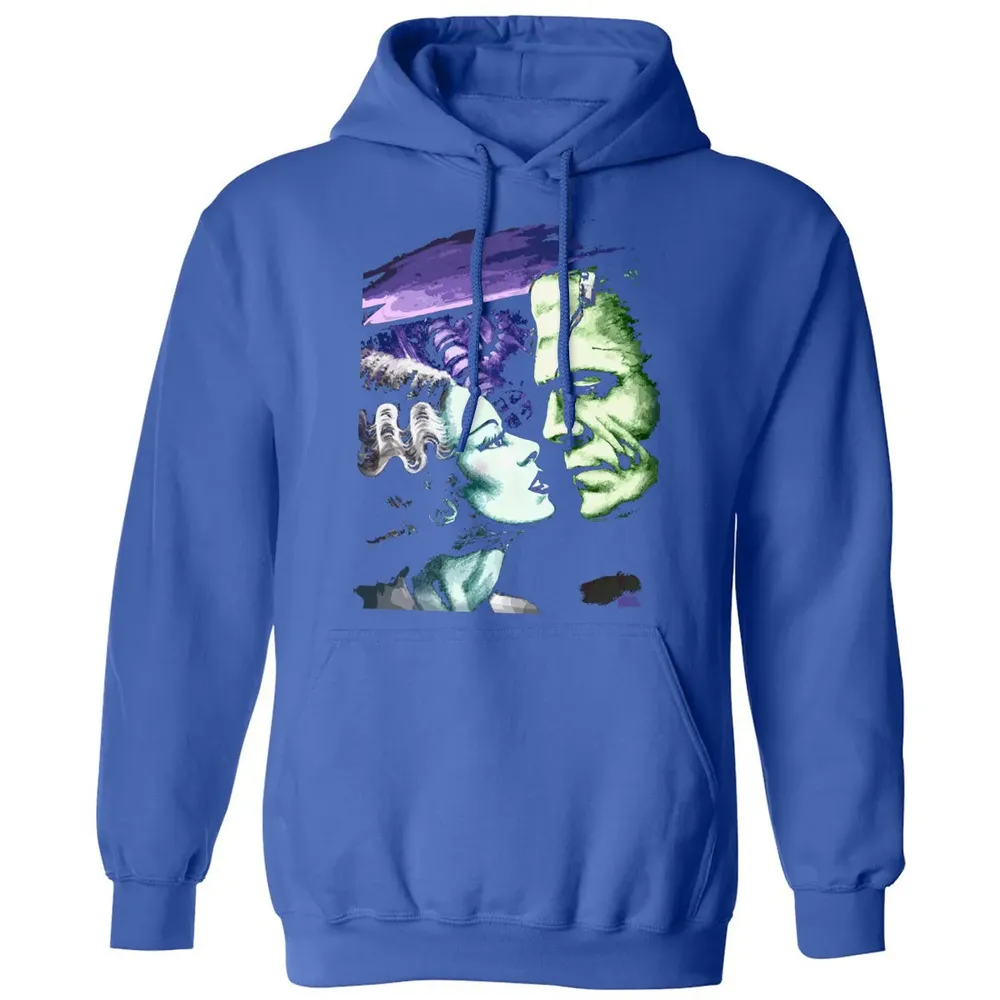 Bride & Frankie Monsters in Love Classic Unisex Hoodie - 9