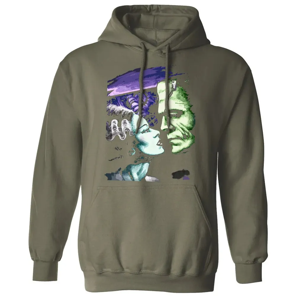 Bride & Frankie Monsters in Love Classic Unisex Hoodie - 4