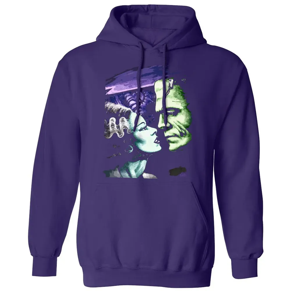 Bride & Frankie Monsters in Love Classic Unisex Hoodie - 6
