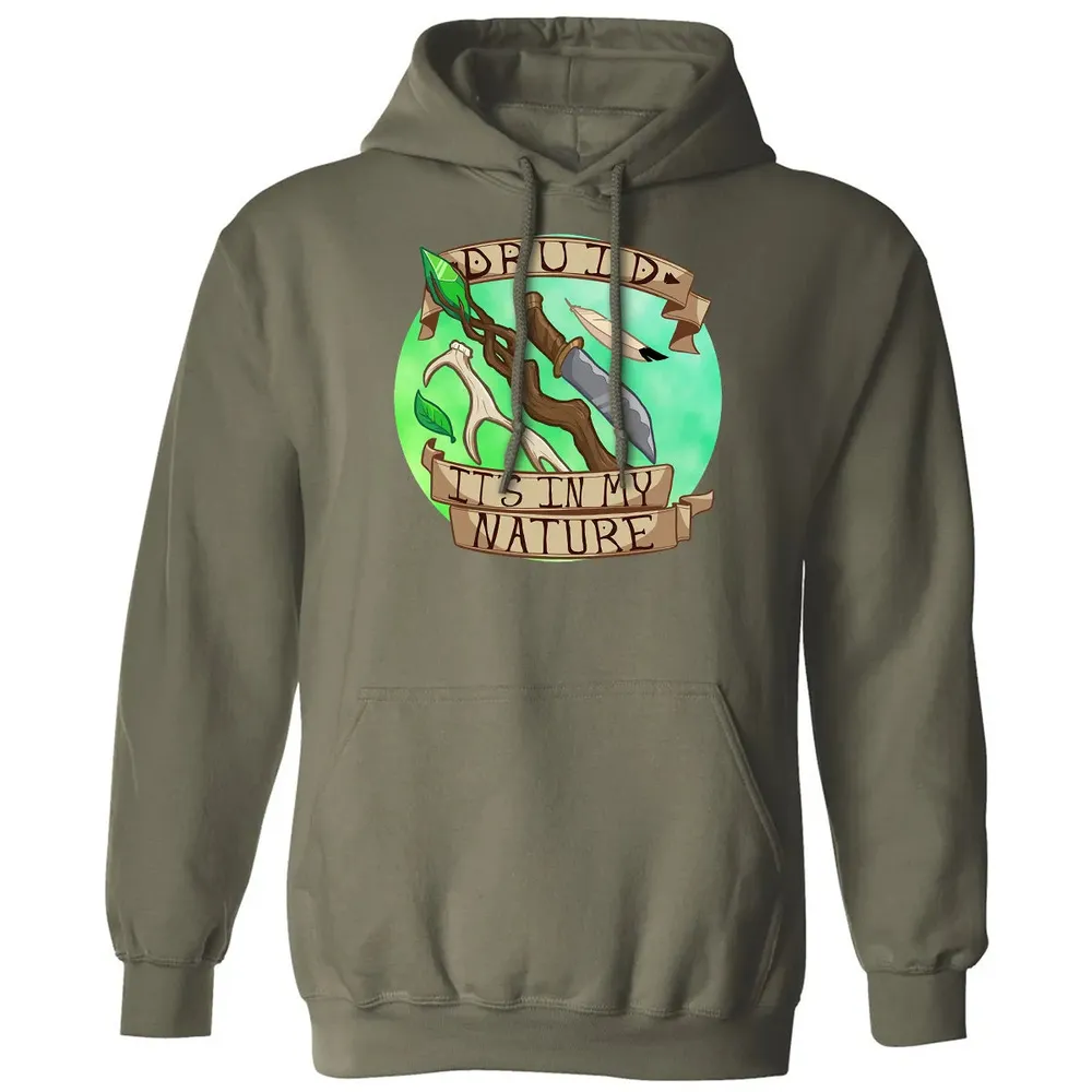 Druid   Its In My Nature Classic Unisex Hoodie - 4