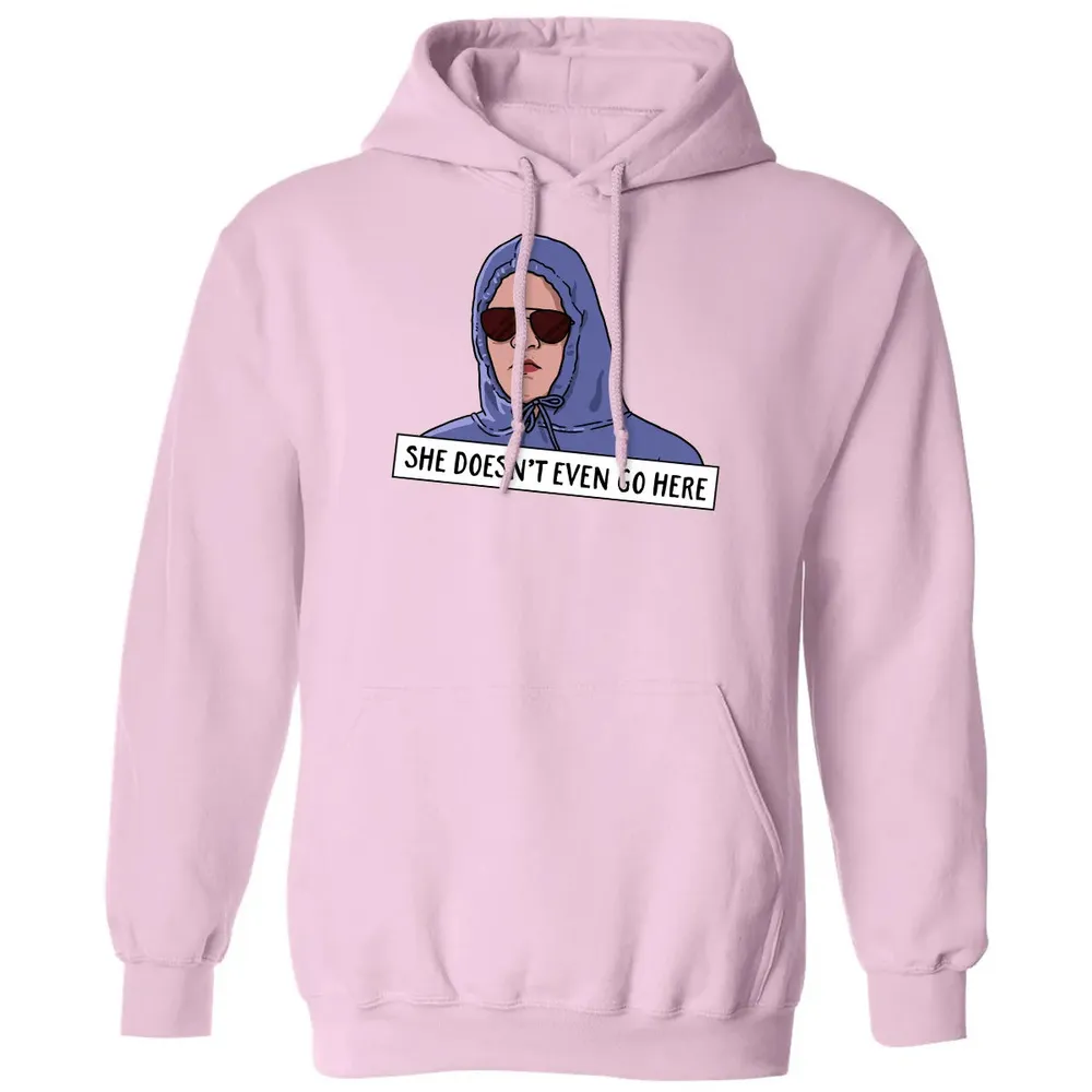 She Doesn't Even Go Here Classic Unisex Hoodie - 3